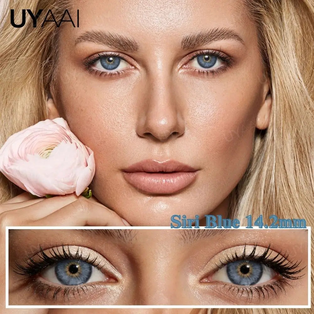 Color Contact Lenses Beauty Siri Series Contact Lenses Makeup Colored Pupils Cosmetic Brown Natural Pupils Green Lens