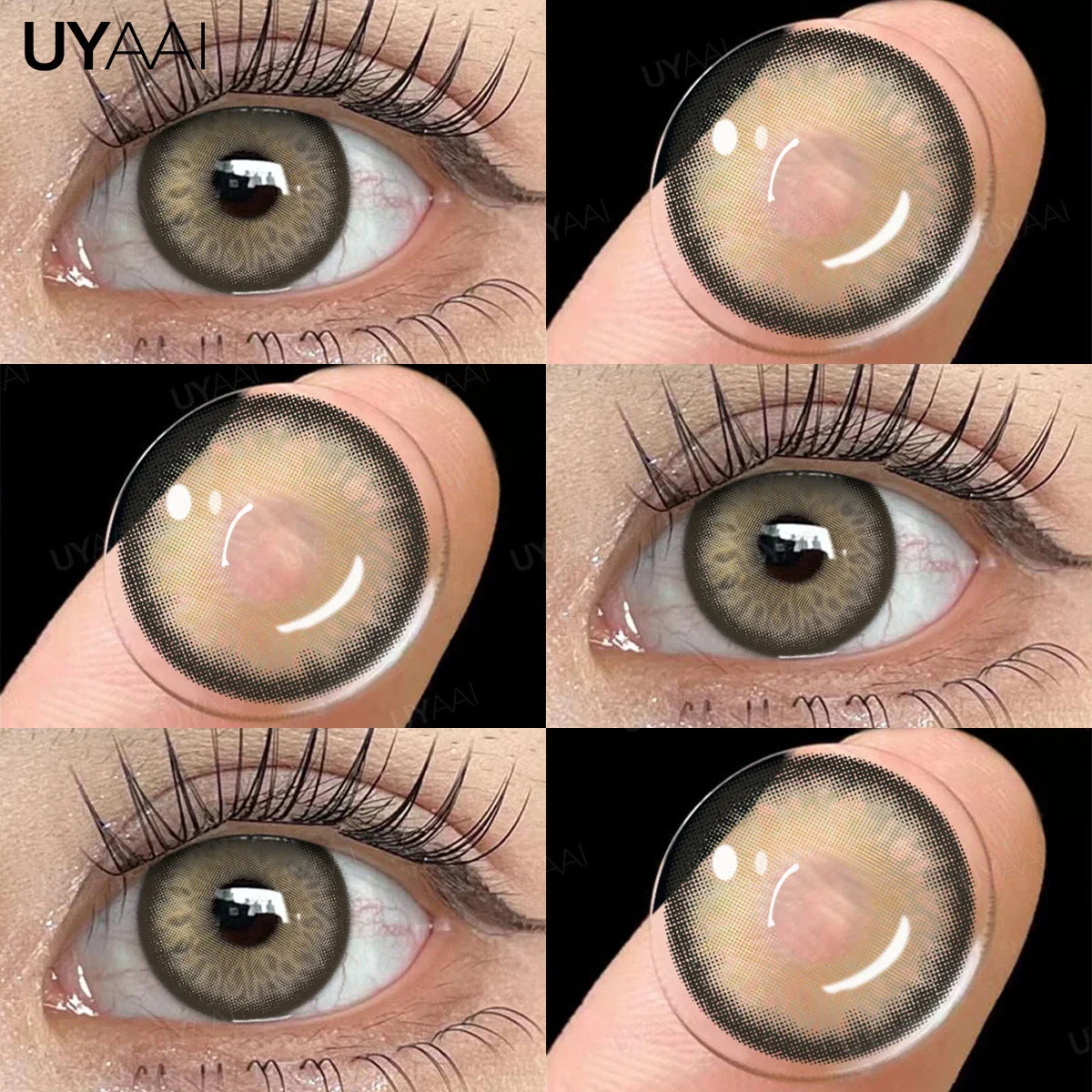 1 Pair Color Contact Lenses for Eyes Blue Pupils Brown Natural Lenses High Quality Green Color Eye Lens Cosmetic Colorcon