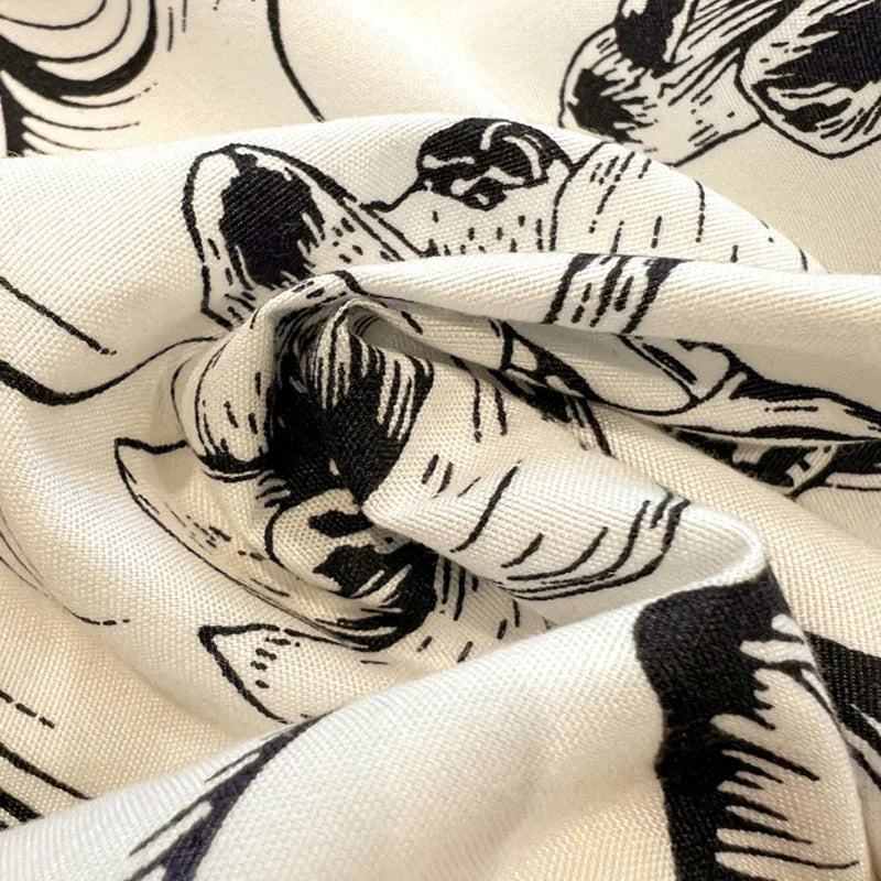 Hepburn Style Floral Print Bedding Sets Elegant Lace Super Soft Cozy Flat Sheet Set Home Dorm Textile Supplies for All Seasons