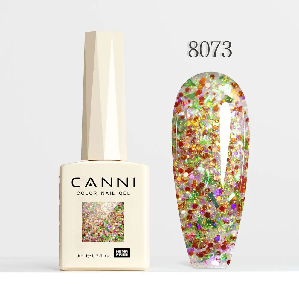 Gel Nail Polish Glitter Diamond Sparkle Color Collection Gorgeous Color HEMA FREE Soak Off UV LED Semi Permanent AurorGel