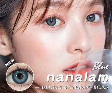 1 Pair New Colored Contact Lenses for Eyes Blue Lenses Big Eye Lenses Brown Lesnes Yearl Eye Contacts Cosmetic Lenses
