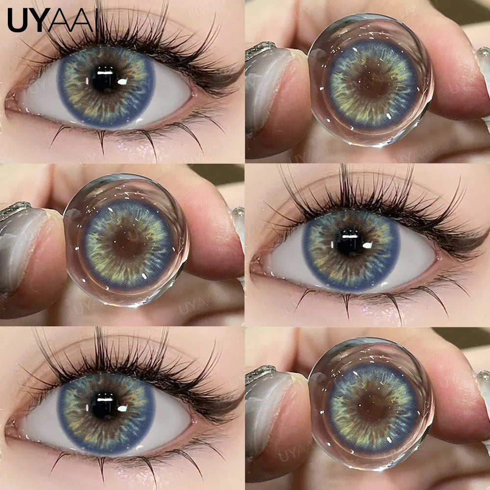 Colored Contact Beauty Blue Contacts Big Eyes Black Lens Makeup Green Lens Natural Brown Eye Lenses Cosmetics Red lens