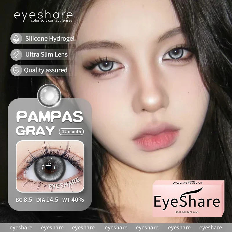 2Pcs Cosplay Contact Lenses Blue Anime Eye Lenses Halloween Red Makeup Beauty Pupils Purple Colored Eye Contacts Yearly