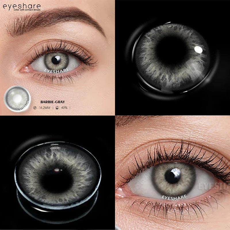 Natural Color Lens Eyes 1Pair Color Contact Lenses For Eyes Beauty Contact Lenses Eye Cosmetic Color Lens Eyes