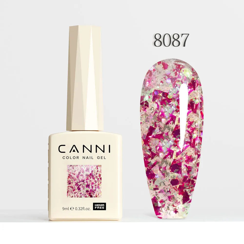 Gel Nail Polish Glitter Diamond Sparkle Color Collection Gorgeous Color HEMA FREE Soak Off UV LED Semi Permanent AurorGel