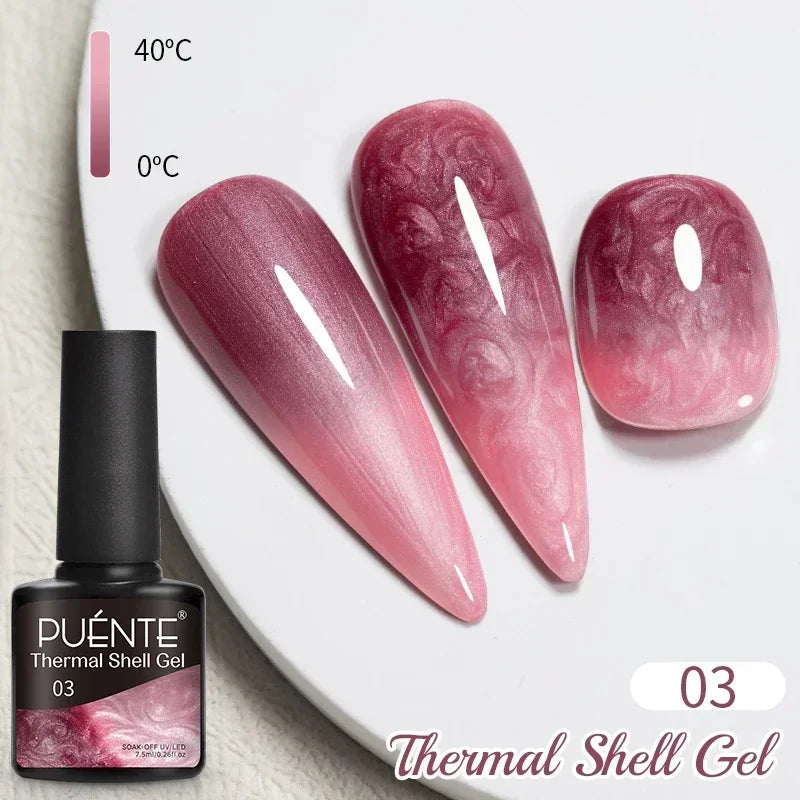 7.5ML Amber Moonlight Cat Magnetic Gel Nail Polish WaterLight Cat Eye Gel Soak Off Semi-Permanent Nail Art Varnish For Manicure