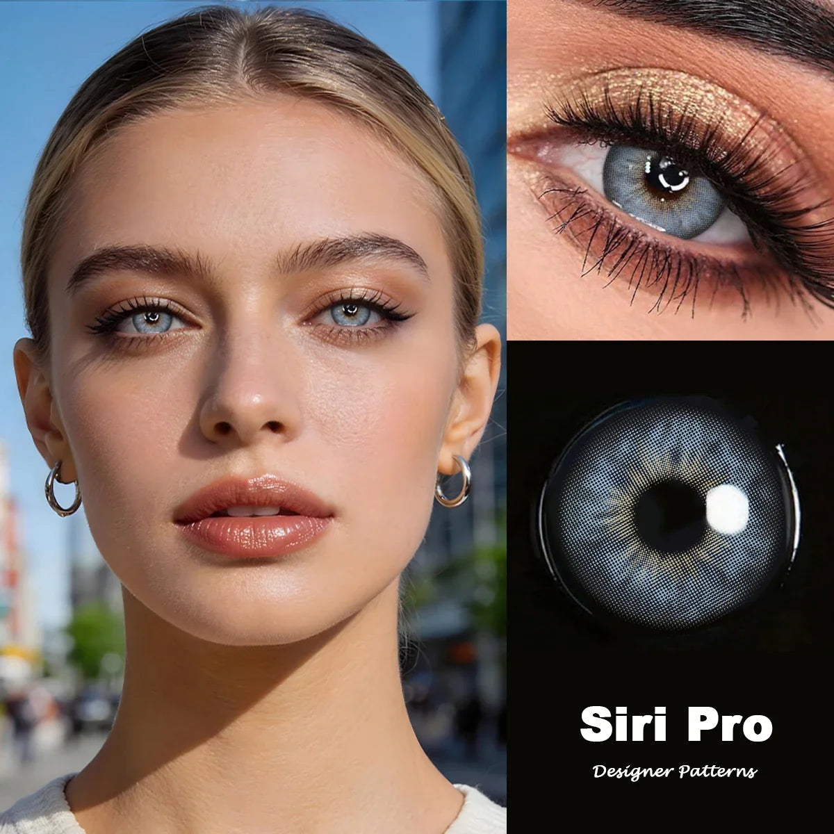 14.2mm Prescription Colored Eye Contacts 6 Months Disposable Natural Soft Lenses for Daily Wear