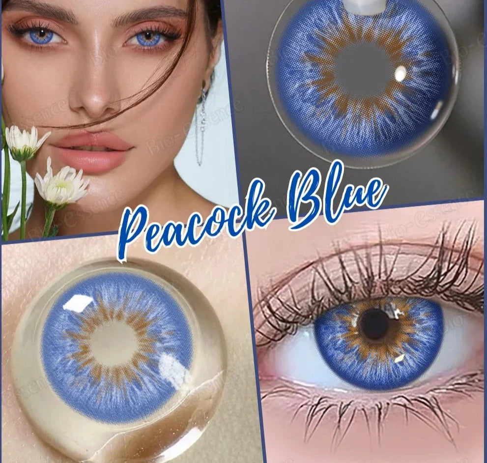 1 Pair Colored Contact Lenses for Eyes Lenses Wolf Grey Contact Lenses High Quality Natural Contact Lenses