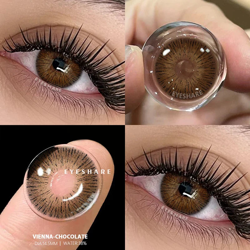 NEW Colored Contact Lenses for Eyes Natural Eye Lenses Green Contact Gray Lenses Blue Lenses Fashion Lenses 1 Pair