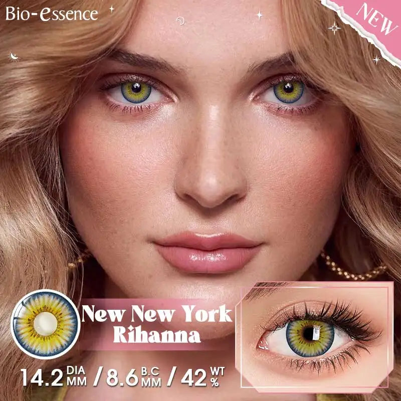 1 Pair Color Contact Lenses Fashion Cosmetic High Quality Blue Lenses Green Contact Cosmetic Lens
