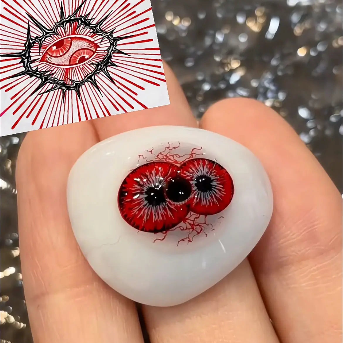 Cosplay Halloween Scary Contact Lenses Crazy Softlens 14.5mm
