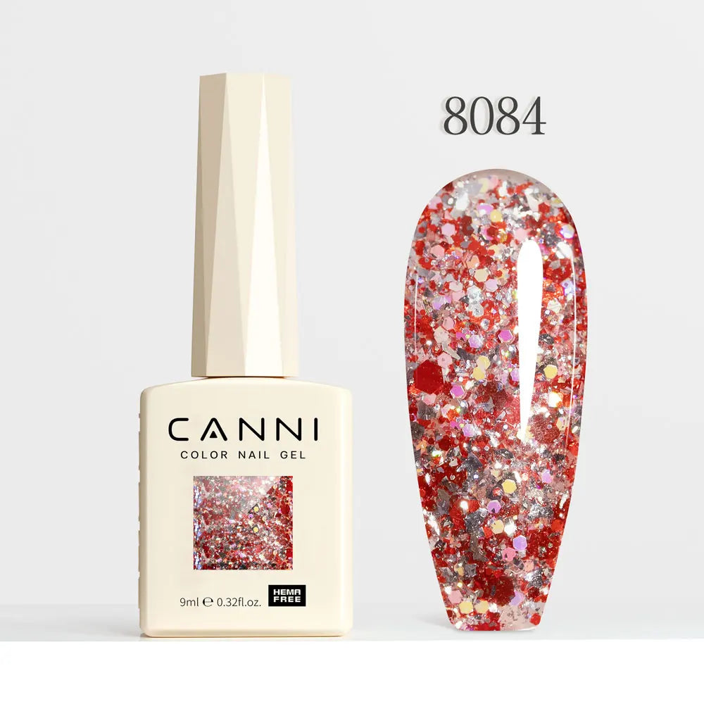 Gel Nail Polish Glitter Diamond Sparkle Color Collection Gorgeous Color HEMA FREE Soak Off UV LED Semi Permanent AurorGel