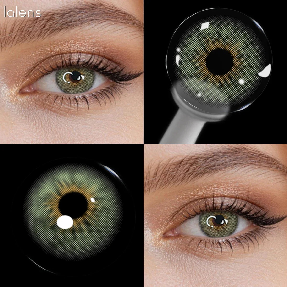 Colored Contact Lenses Yearly Use Natural Brown Soft Lens Daily Dating Party Eye Beauty Makeup For Women