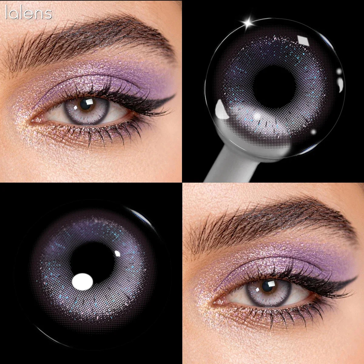Yearly Plano & Colored Contact Lenses Firefly Brown Natural Prescription Soft Lens Daily Eye Beauty Eyewear