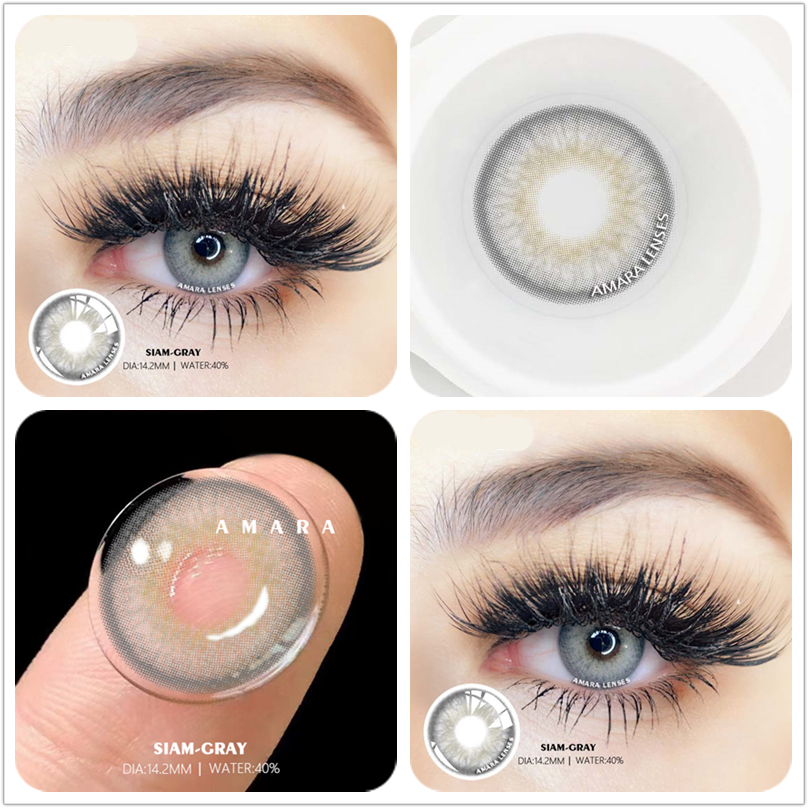1 Pair Color Contact Lenses for Eyes Natural Brown Lenses Beauty Fashion Monet lense Blue Lenses Green Eye Contact