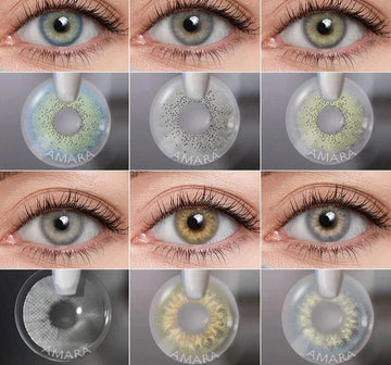 Natural Color Lens Eyes 1Pair Color Contact Lenses For Eyes Beauty Contact Lenses Eye Cosmetic Color Lens Eyes
