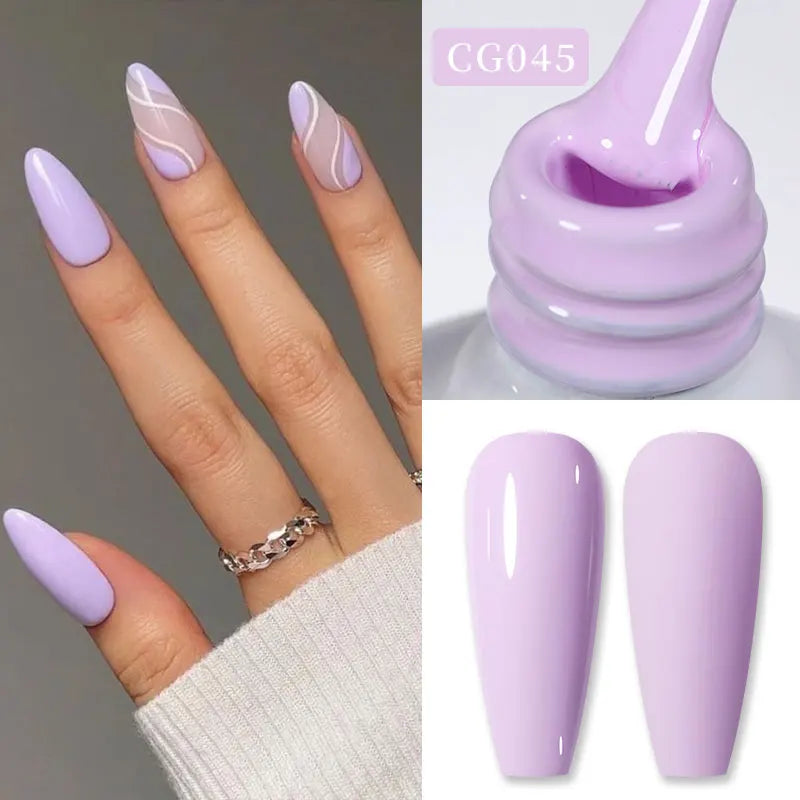 10ml Purple Red Series Gel Nail Polish Winter Dark Purple Nail Art Varnish Semi Permanent Soak Off UV LED Gel