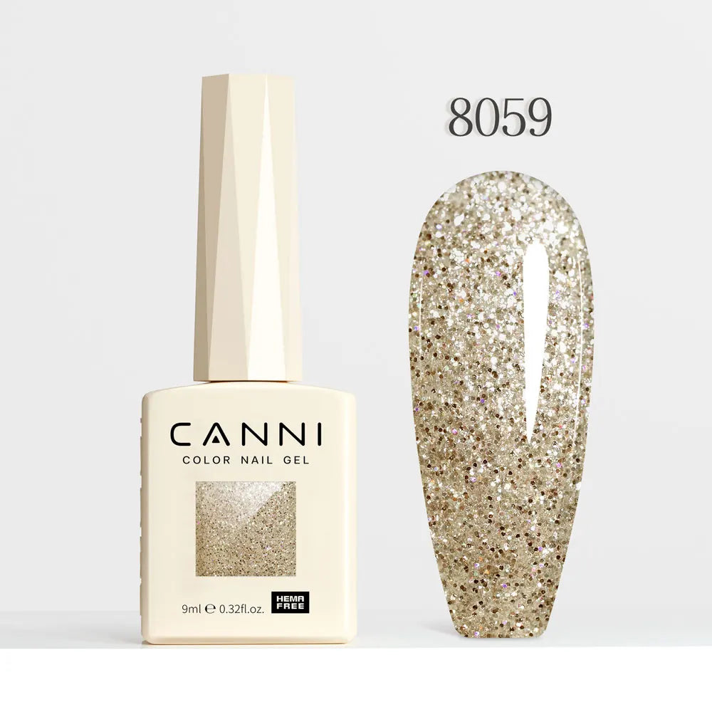 Gel Nail Polish Glitter Diamond Sparkle Color Collection Gorgeous Color HEMA FREE Soak Off UV LED Semi Permanent AurorGel