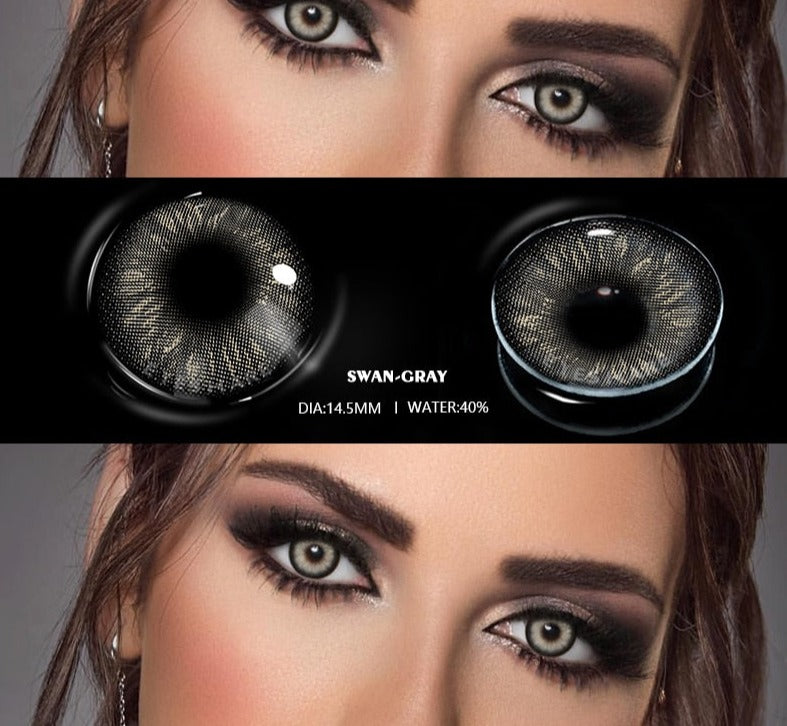 Contact Lenses Color Contact Lenses for Eyes 2pcs Natural Blue Colored Contacts Lens Yearly Beauty Green Cosmetic Contact Lens
