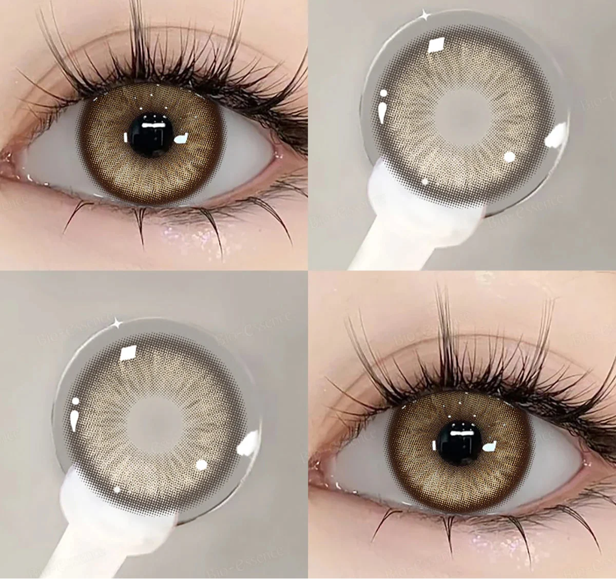 New 1Day Color contact Lenses Viviring Super Nature Pupils with Prescription Myopia Lenses Degree 0~-8.00 for Asian