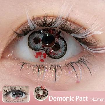Cosplay Halloween Scary Contact Lenses Crazy Softlens 14.5mm