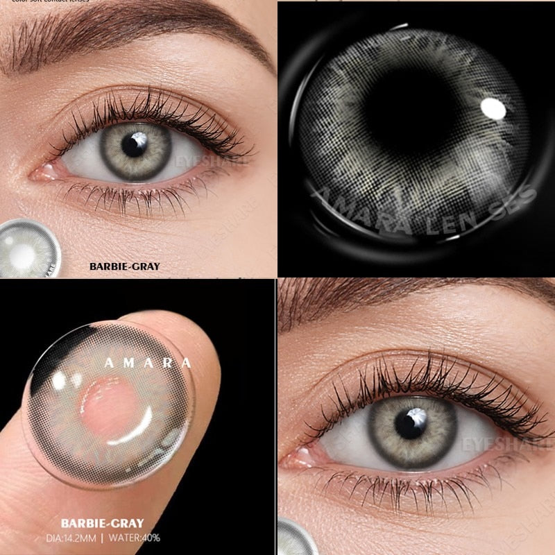 Natural Color Lens Eyes 2pcs Color Contact Lenses For Eyes Beauty Contact Lenses Eye Cosmetic Color Lens Eyes