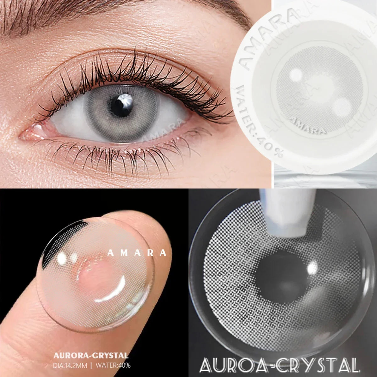 Natural Color Lens Eyes 1Pair Color Contact Lenses For Eyes Beauty Contact Lenses Eye Cosmetic Color Lens Eyes