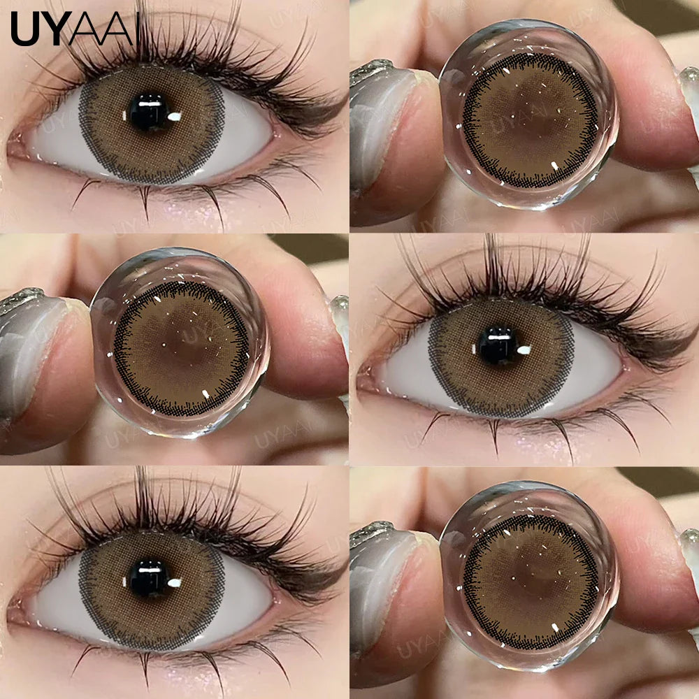Colored Contact Beauty Blue Contacts Big Eyes Black Lens Makeup Green Lens Natural Brown Eye Lenses Cosmetics Red lens