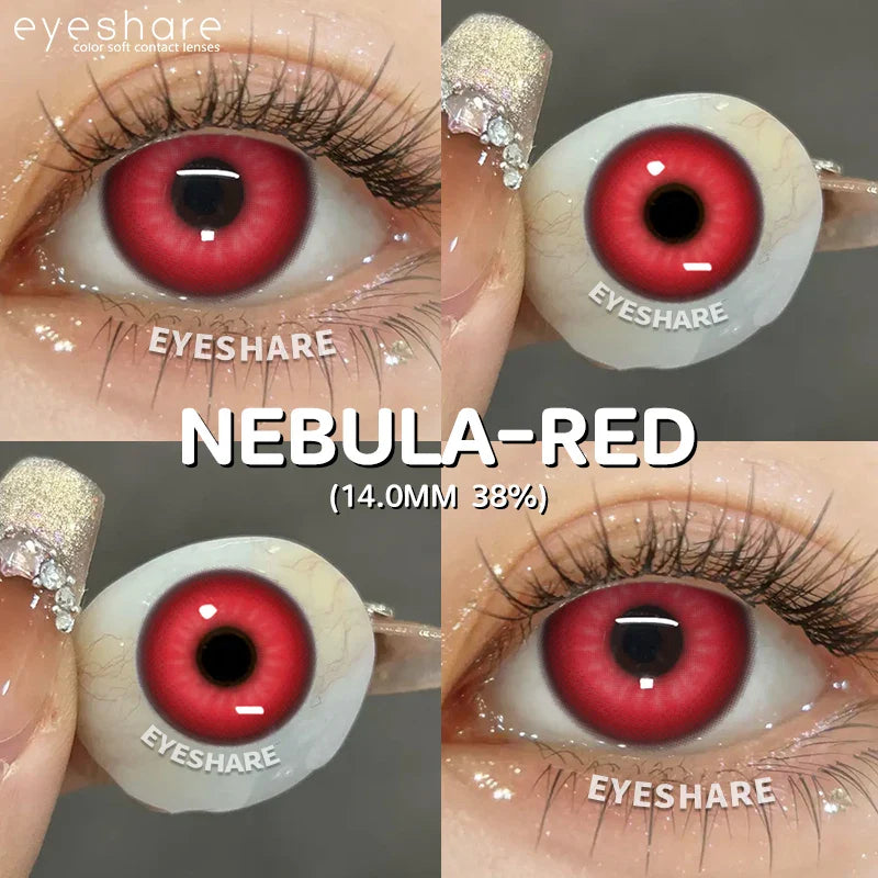 Cosplay Color Contact Lenses for Eyes Makeup Halloween Beauty Contact Lenses Eye Cosmetic Color Lens Eyes Anime Accessories