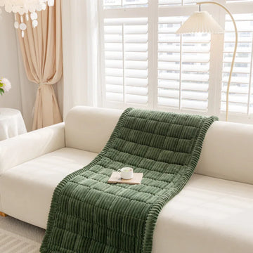 Soft Solid Color Sofa Cushion, Durable Non-Slip Universal Car Seat Pad, Slip-Resistant Multi-Use Furniture Protector for Home