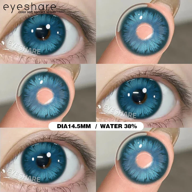 Contact Lenses 14.5mm 1Pair for Anime accessories for eyes Cosplay Color contact Lenses Halloween Eye Contacts yearly use
