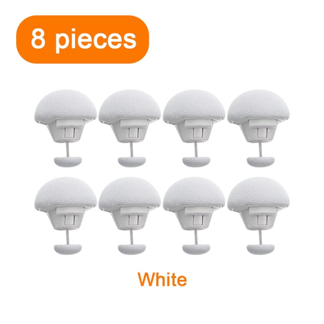 4/8Pcs Mushroom-shaped Bed Sheet Clip Duvet Cover Blanket Clip Anti-slip Buckle Blanket Holder Holder Handle
