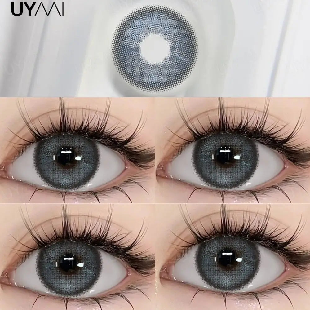 NEW Contact Lenses Beauty Eye Color Lenses Black Lens Fashion Eye Beauty Makeup Lenses Soft and Comfortable Blue Contacts