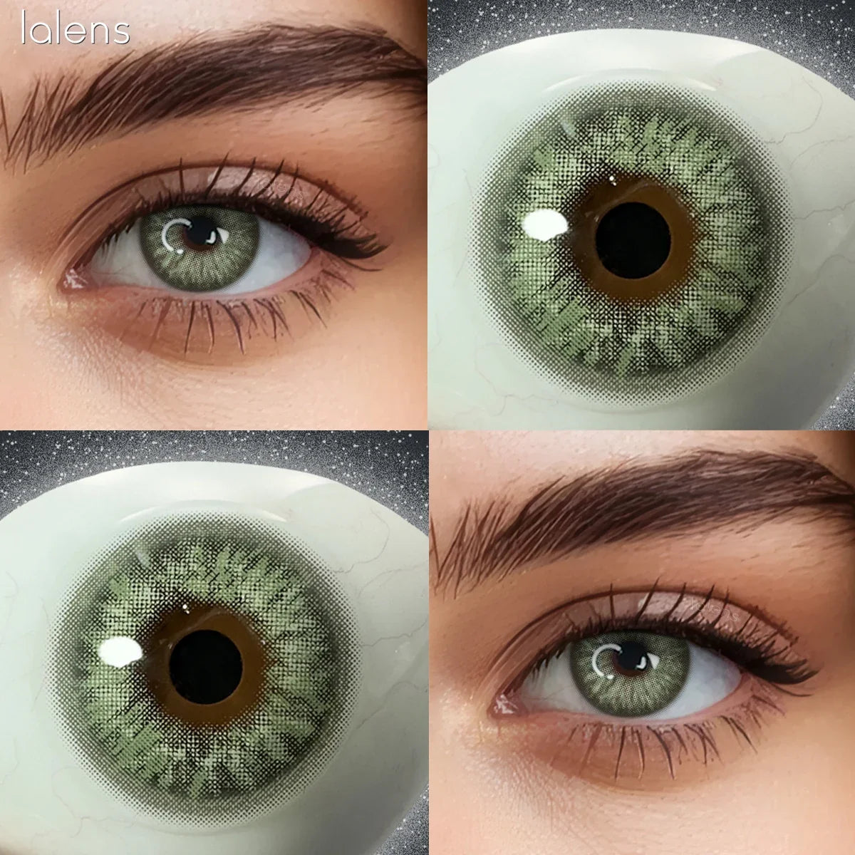 14.5mm Marsala Brown Colored Contact Lenses Yearly Disposable Soft Cosmetic Lens for Daily Dating Eye Beauty Contacts