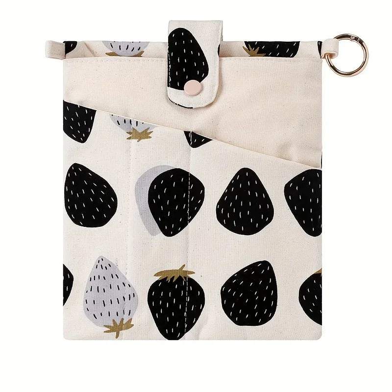 A5 Kawaii Storage Bag Multifunctional Chic Book Tote Portable Storage Pouch for Books Stationery Organizer Stationery Supplies