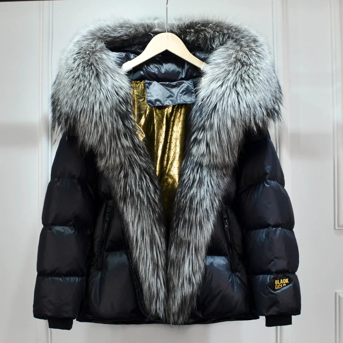 Fashion Women Winter Hoodies Faux Fur Outerwear