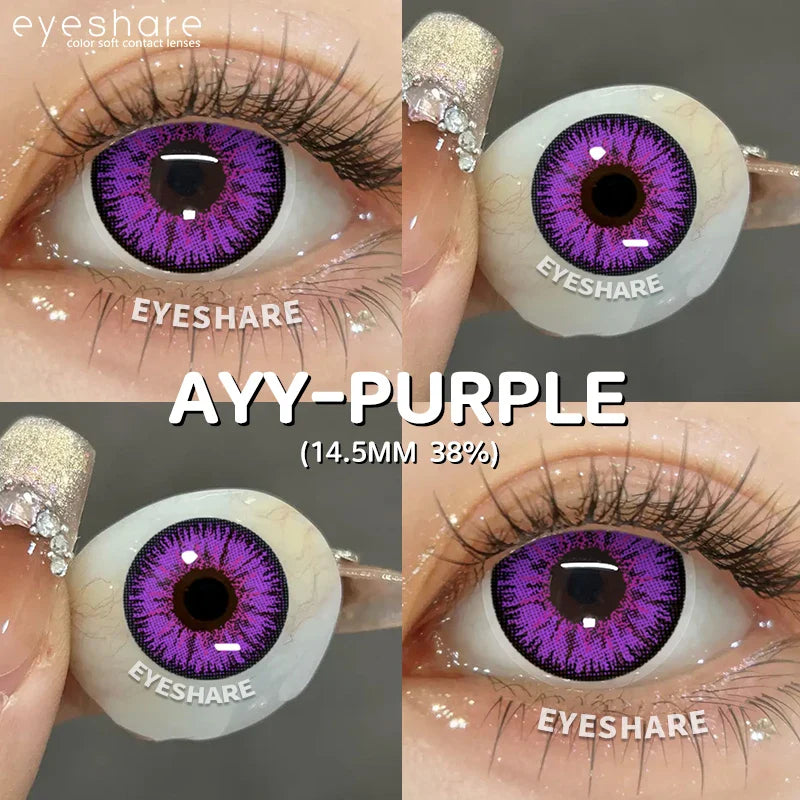 Cosplay Color Contact Lenses for Eyes Makeup Halloween Beauty Contact Lenses Eye Cosmetic Color Lens Eyes Anime Accessories