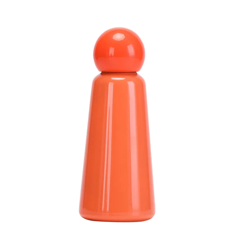 500ML INS Thermos Cup For Childrens Double Stainless Steel Vacuum Flasks Outer Camping Sports Drinkware Student's WATER BOTTLE