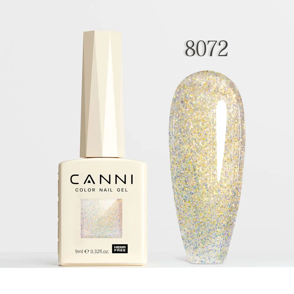 Gel Nail Polish Glitter Diamond Sparkle Color Collection Gorgeous Color HEMA FREE Soak Off UV LED Semi Permanent AurorGel