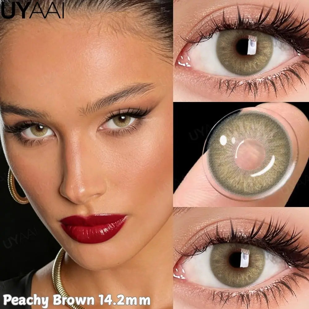 Contact Lenses Beauty Natural Colored Pupils for Eyes Green Eye Contacts Gray Fashion Lens Beauty Color Lens Blue  Contact
