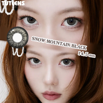 Mixed Tricolor Half Year Colored Contacts 2Pcs