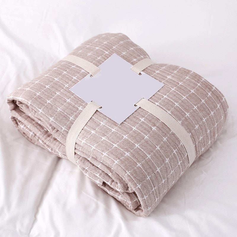 Twin Queen Size Anti Pilling Bedspread Comforter Soft Cotton Air-conditioning Throw Blankets On The Bed Summer Quilt Bed Linens