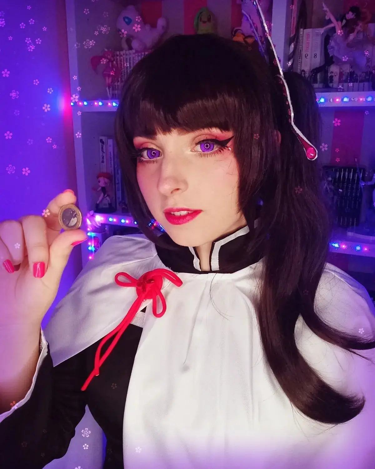 1 Pair Halloween Colored Contact Lenses for Cosplay Eyes Natural Brown Lenses Beauty Fashion Red lense Blue Lenses