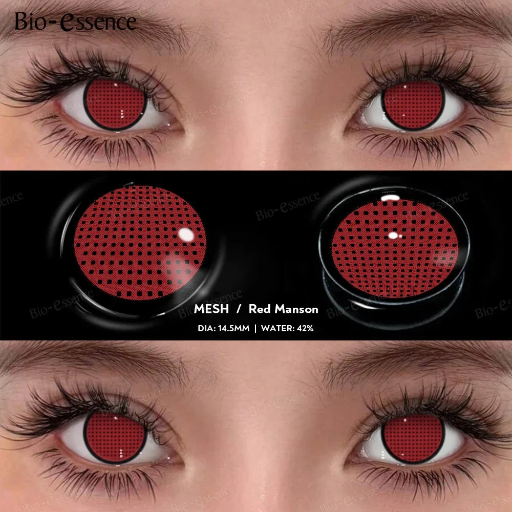 Cosplay Contact Lenses for Eyes 1Pair Cosmetic Colored Pupils Anime Lenses Hallowen Contacts Women Makeup New Arrive