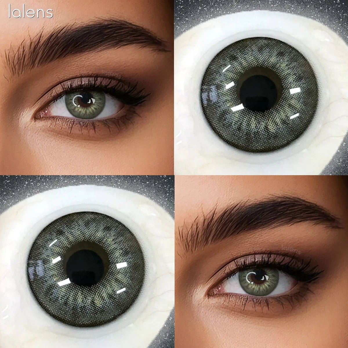 14.2mm 6 Months Disposable Colored Contact Lenses for Daily Dating Soft Lens Eye Beauty Makeup Contacts