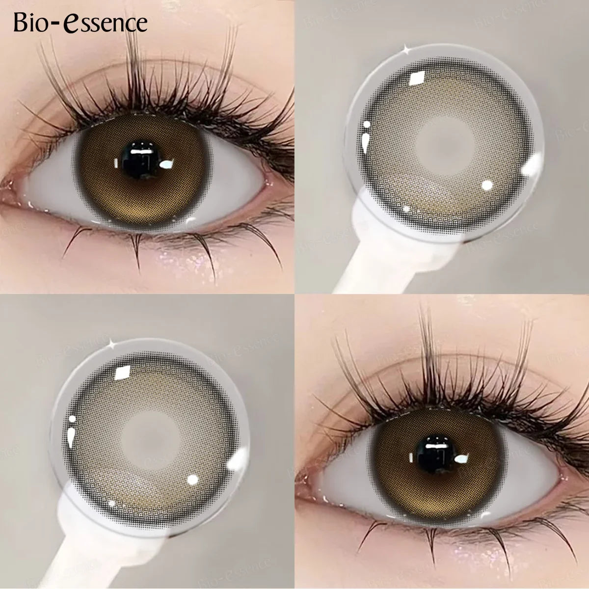 1 Pair Color Contact Lenses Fashion Beauty Lenses for New User Makeup Green Contact High Quality Natural Lenses Year