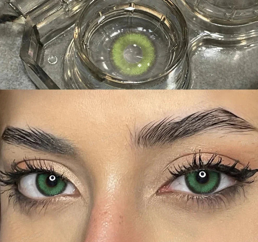 1 Pair Colored Contact Lenses for Eyes Lenses Wolf Grey Contact Lenses High Quality Natural Contact Lenses