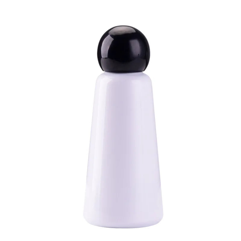 500ML INS Thermos Cup For Childrens Double Stainless Steel Vacuum Flasks Outer Camping Sports Drinkware Student's WATER BOTTLE