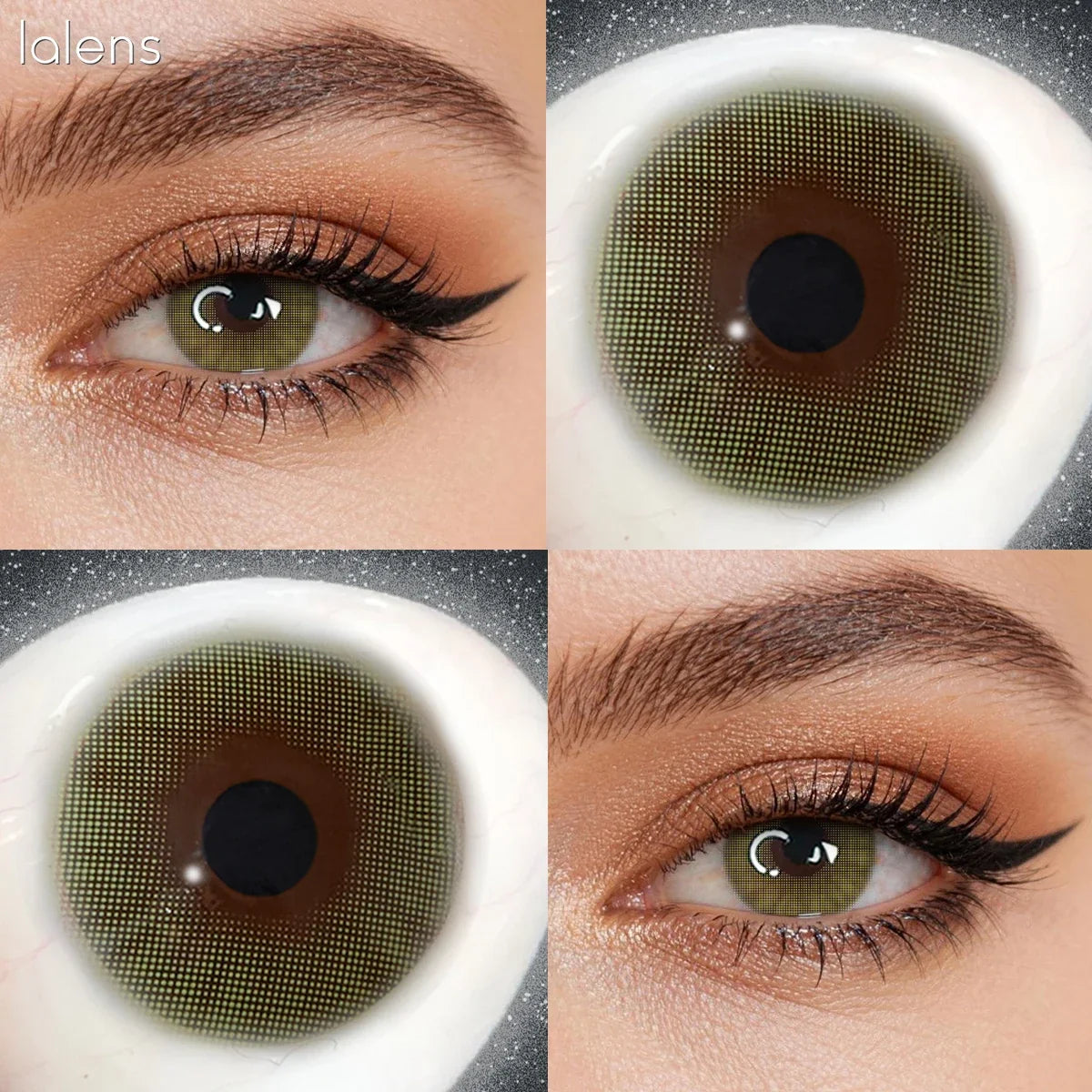 Natural Soft Eye Contacts Lenses 14.2mm Yearly Disposable Korea Design Daily Cosmetic Lens for Beauty Makeup