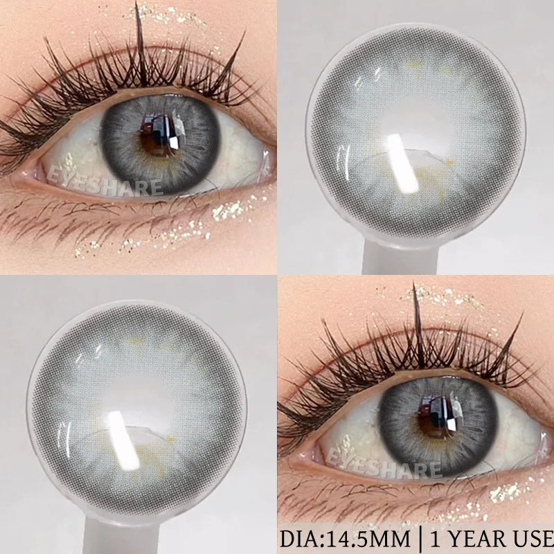 1Pair Natural Contact Lenses Brown Lens Korean Lenses for eyes Colored Contact Lens Beauty Pupil